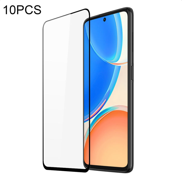 10 PCS For Honor X8 DUX DUCIS 0.33mm 9H Medium Alumina Tempered Glass Film - Honor Tempered Glass by DUX DUCIS | Online Shopping UK | buy2fix