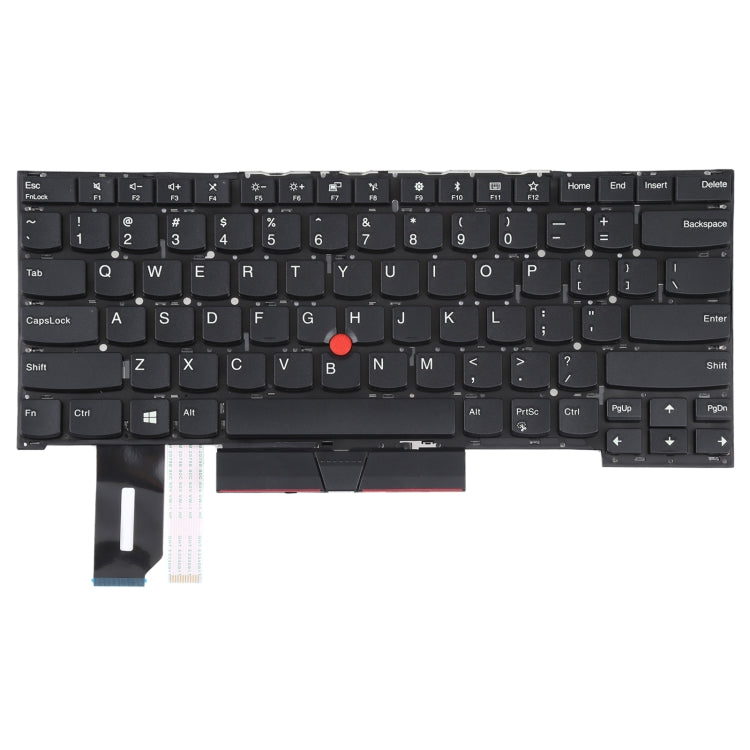 US Version Keyboard with Pointing For Lenovo Thinkpad T490S(Black) - Computer & Networking by buy2fix | Online Shopping UK | buy2fix