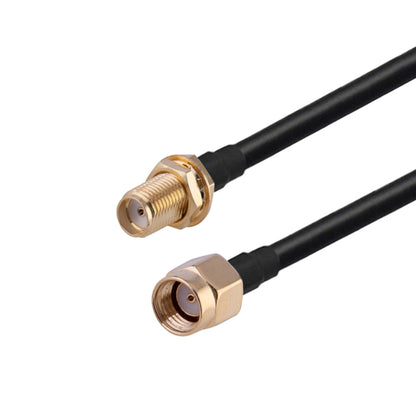 RP-SMA Male to SMA Female RG174 RF Coaxial Adapter Cable, Length: 20cm - Connectors by buy2fix | Online Shopping UK | buy2fix