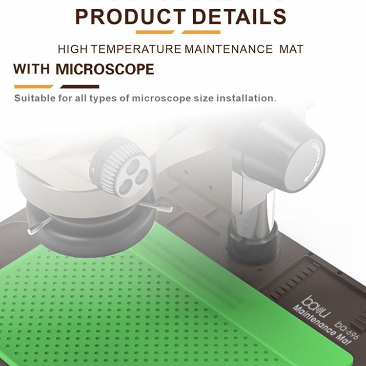 BAKU BA-696 2 in 1 Microscope Maintenance Insulation Pad - Repair & Spare Parts by BAKU | Online Shopping UK | buy2fix