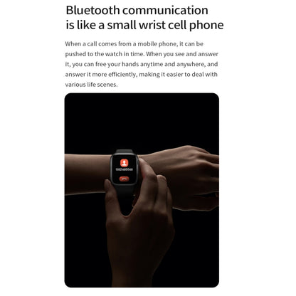 Watch 8 Max 1.85 inch Wireless Charging Bluetooth Call NFC Smartwatch(Blue) - Smart Wear by buy2fix | Online Shopping UK | buy2fix