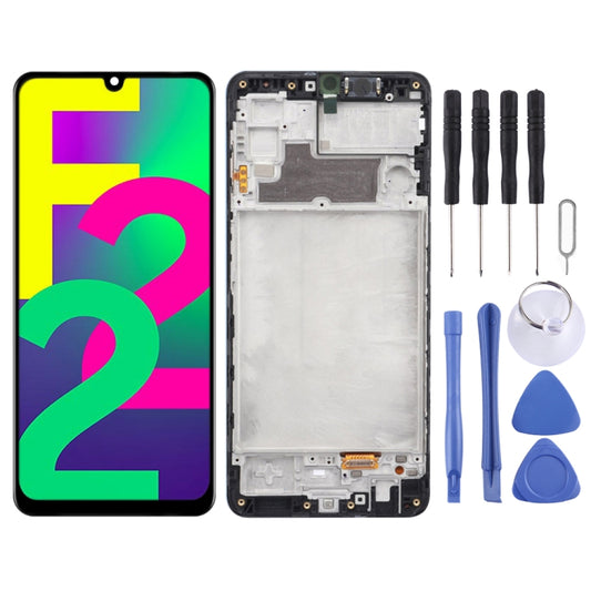 Original LCD Screen and Digitizer Full Assembly with Frame For Samsung Galaxy Galaxy F22 - LCD Screen by buy2fix | Online Shopping UK | buy2fix