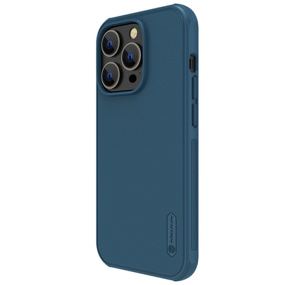 For iPhone 14 Pro NILLKIN Frosted Shield Pro Magsafe Phone Case(Blue) - iPhone 14 Pro Cases by NILLKIN | Online Shopping UK | buy2fix