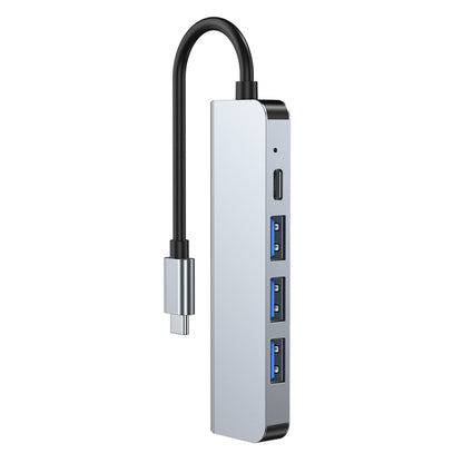 5 in 1 USB-C / Type-C to USB Docking Station HUB Adapter - Computer & Networking by buy2fix | Online Shopping UK | buy2fix