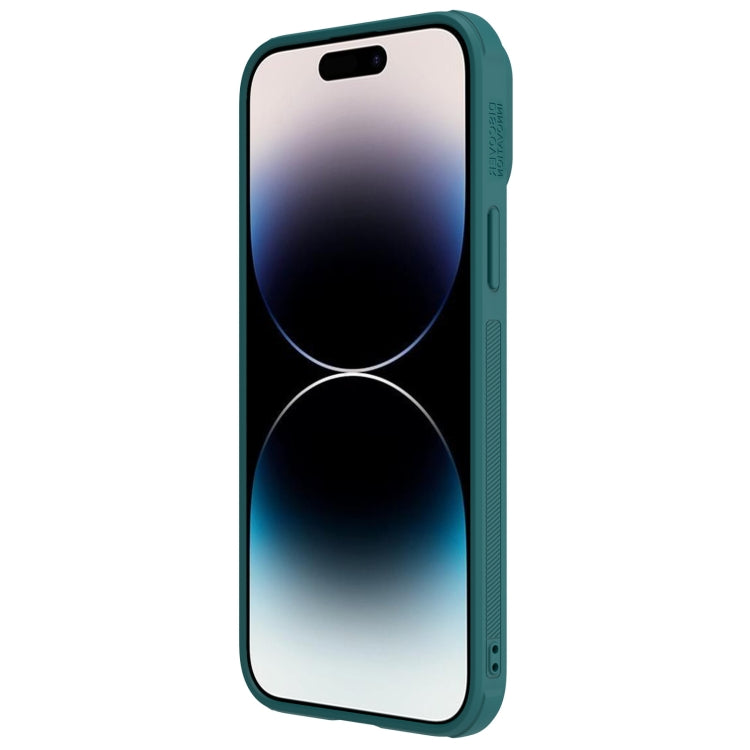 For iPhone 14 Pro NILLKIN PC + TPU Magnetic Phone Case(Green) - iPhone 14 Pro Cases by NILLKIN | Online Shopping UK | buy2fix