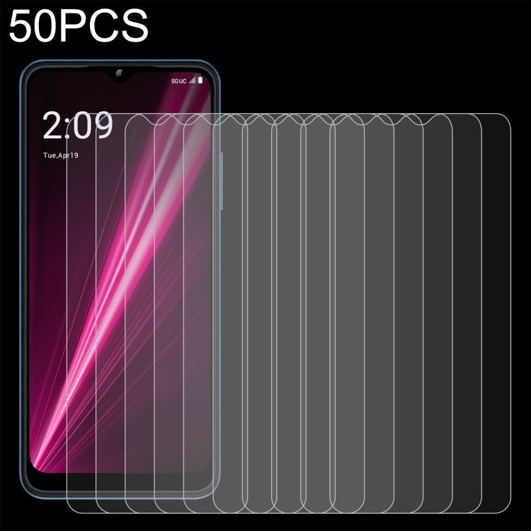 For T-Mobile T Phone 5G 50pcs 0.26mm 9H 2.5D Tempered Glass Film - More Brand by buy2fix | Online Shopping UK | buy2fix