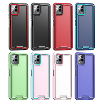 For T-Mobile Revvl 6 Pro 5G Armour Two-color TPU + PC Phone Case(Black) - More Brand by buy2fix | Online Shopping UK | buy2fix