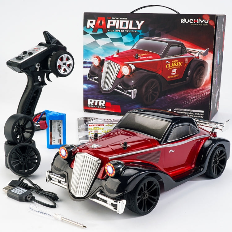 JJR/C  Q117 Remote Control Electric 4WD Stunt Car, Style:Classic Car(Red) - RC Cars by JJR/C | Online Shopping UK | buy2fix