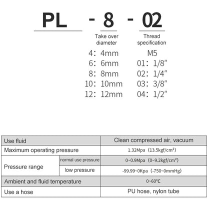 PL10-04 LAIZE Nickel Plated Copper Trachea Quick Fitting Twist Swivel Elbow Lock Female Connector -  by LAIZE | Online Shopping UK | buy2fix