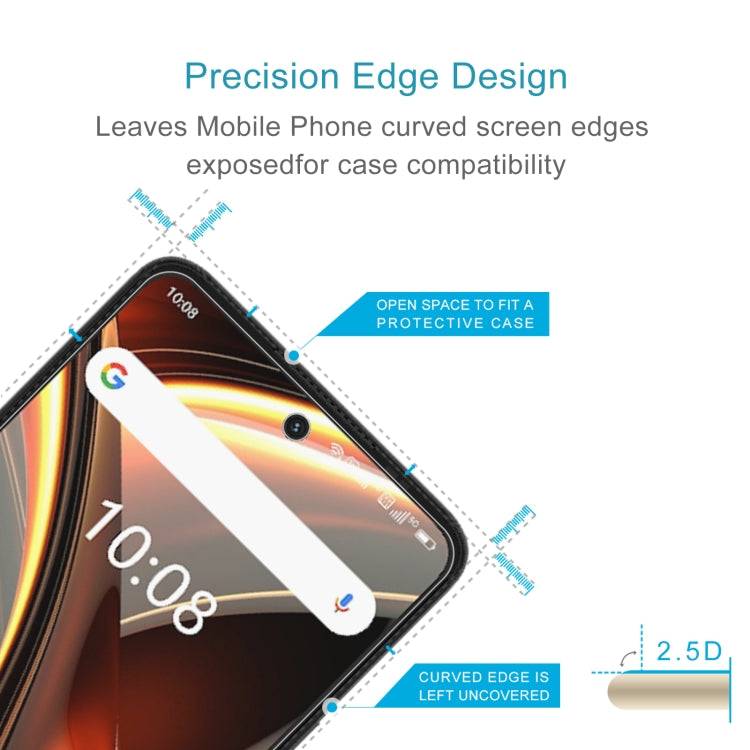 For UMIDIGI A13 Pro Max 5G 50pcs 0.26mm 9H 2.5D Tempered Glass Film - For Umidigi by buy2fix | Online Shopping UK | buy2fix