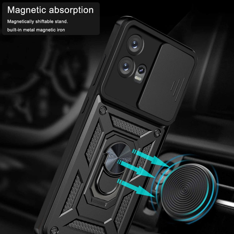 For Motorola Edge 30 Fusion Sliding Camera Cover Design TPU+PC Phone Case(Red) - Motorola Cases by buy2fix | Online Shopping UK | buy2fix