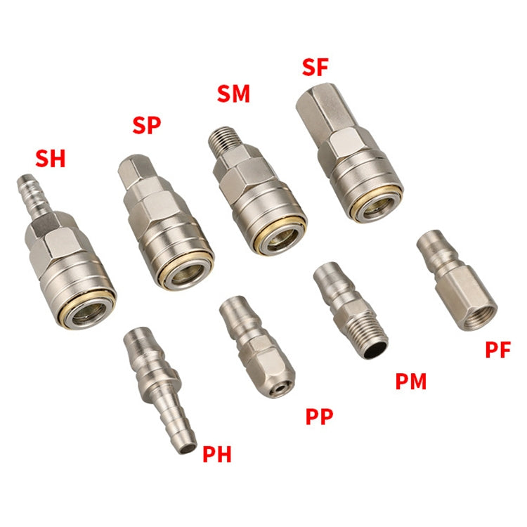 LAIZE PM-40 10pcs C-type Self-lock Pneumatic Quick Fitting Connector -  by LAIZE | Online Shopping UK | buy2fix