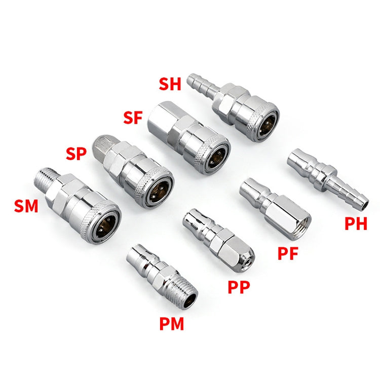 LAIZE PF-30 10pcs C-type Self-lock Air Tube Pneumatic Quick Fitting Connector -  by LAIZE | Online Shopping UK | buy2fix