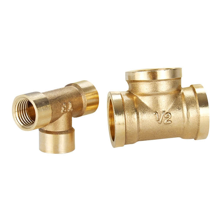 LAIZE Internal Thread Plumbing Copper Pipe Fittings, Caliber:2 Point(Three Way) -  by LAIZE | Online Shopping UK | buy2fix