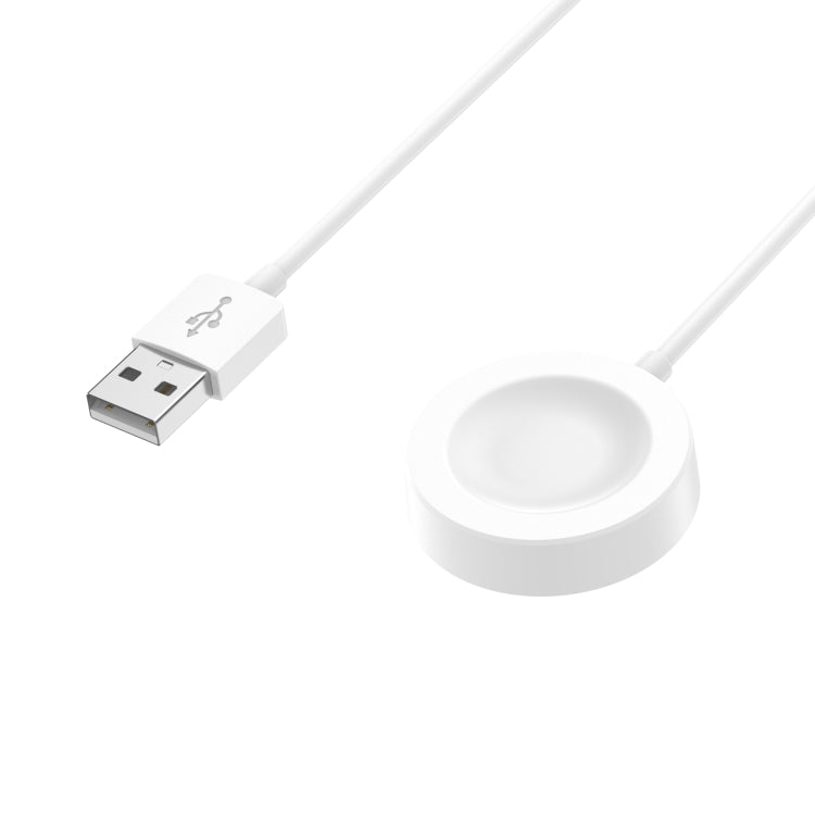 Smart Watch Magnetic Charging Cable, Length: 1m, Integrated Version(White) - Smart Wear by buy2fix | Online Shopping UK | buy2fix