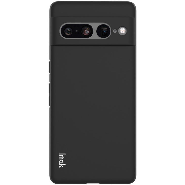 For Google Pixel 7 Pro imak UC-3 Series Shockproof Frosted TPU Phone Case(Black) - Google Cases by imak | Online Shopping UK | buy2fix