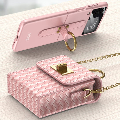 GKK Mini Backpack Slim Phone Bag with Ring For Samsung Galaxy Z Flip3 5G/Z Flip4/Huawei P50 Pocket(Forest Green) - Galaxy Z Flip4 5G Cases by GKK | Online Shopping UK | buy2fix