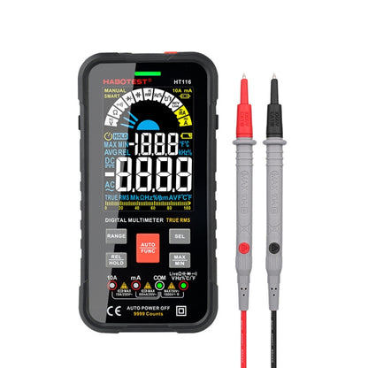 HABOTEST HT116 Large Screen Smart Automatic Digital Multimeter - Consumer Electronics by buy2fix | Online Shopping UK | buy2fix