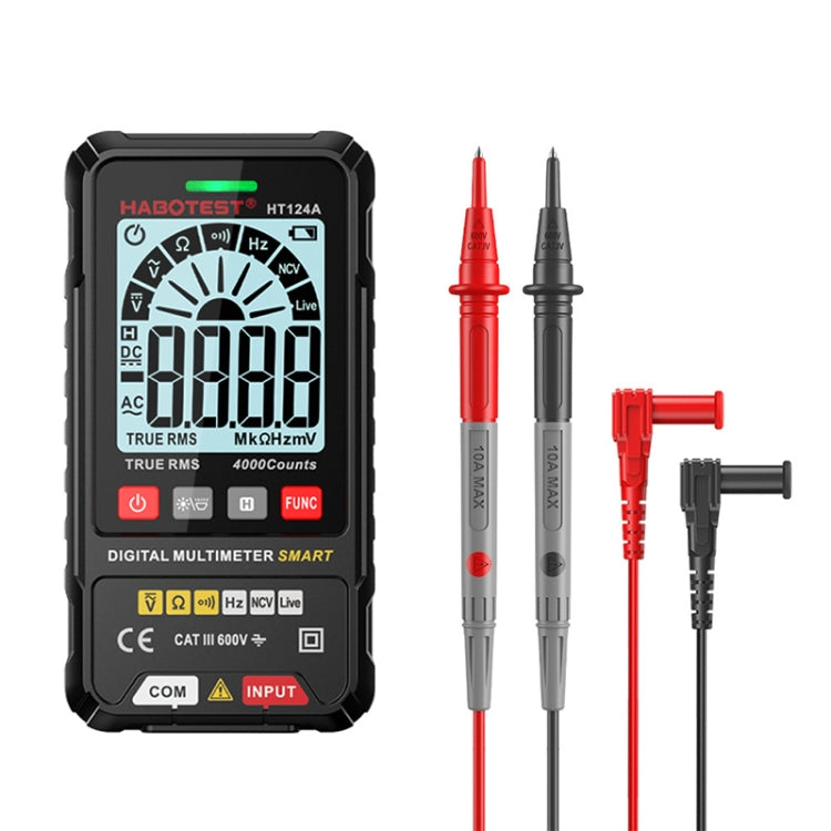 HABOTEST HT124A Mini Digital Display High-precision Multimeter - Consumer Electronics by buy2fix | Online Shopping UK | buy2fix