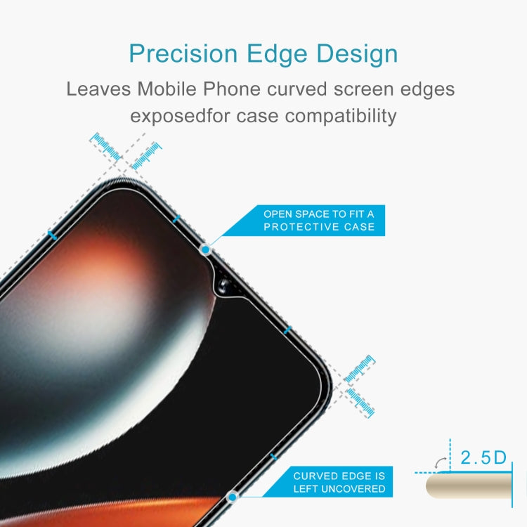 For BLU G52L 50pcs 0.26mm 9H 2.5D Tempered Glass Film - Others by buy2fix | Online Shopping UK | buy2fix