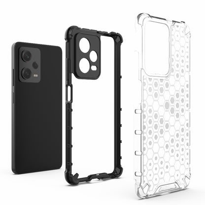 For Xiaomi Poco X5 Pro Shockproof Honeycomb PC + TPU Phone Case(Green) - Xiaomi Cases by buy2fix | Online Shopping UK | buy2fix