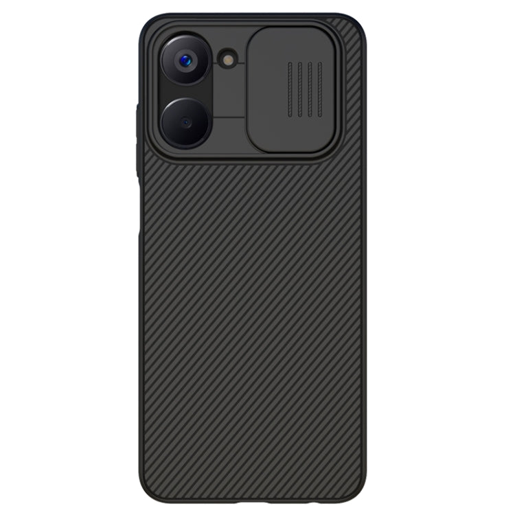 For Realme 10 4G NILLKIN Black Mirror Series Camshield PC Phone Case(Black) - Realme 10 Cases by NILLKIN | Online Shopping UK | buy2fix