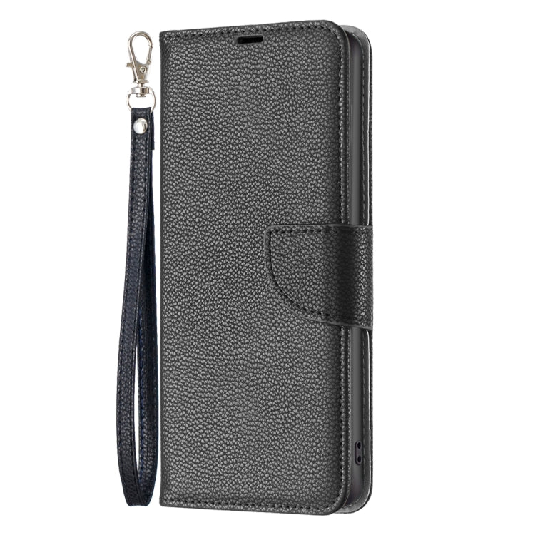 For Xiaomi Redmi 12C Litchi Texture Pure Color Leather Phone Case(Black) - Xiaomi Cases by buy2fix | Online Shopping UK | buy2fix