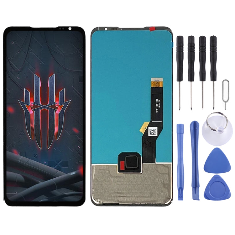 AMOLED LCD Screen For ZTE Nubia Red Magic 6s Pro NX669S with Digitizer Full Assembly(Black) - Repair & Spare Parts by buy2fix | Online Shopping UK | buy2fix