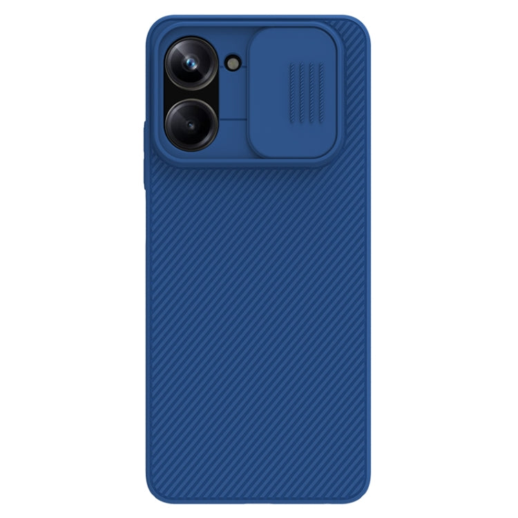 For Realme 10 Pro 5G NILLKIN Black Mirror Series Camshield PC Phone Case(Blue) - Realme 10 Pro Cases by NILLKIN | Online Shopping UK | buy2fix