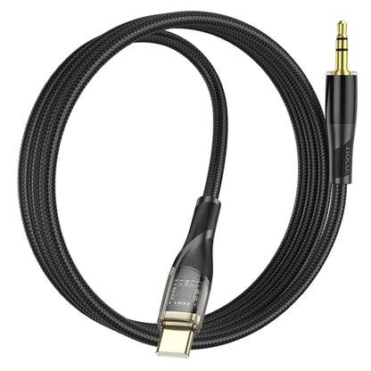 hoco UPA25 Transparent Exploration Version USB-C/Type-C Digital Audio Conversion Cable, Length: 1m(Blue) -  by hoco | Online Shopping UK | buy2fix