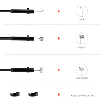 P130 8mm 4.3 inch Single Camera with Screen Endoscope, Length:10m - Consumer Electronics by buy2fix | Online Shopping UK | buy2fix