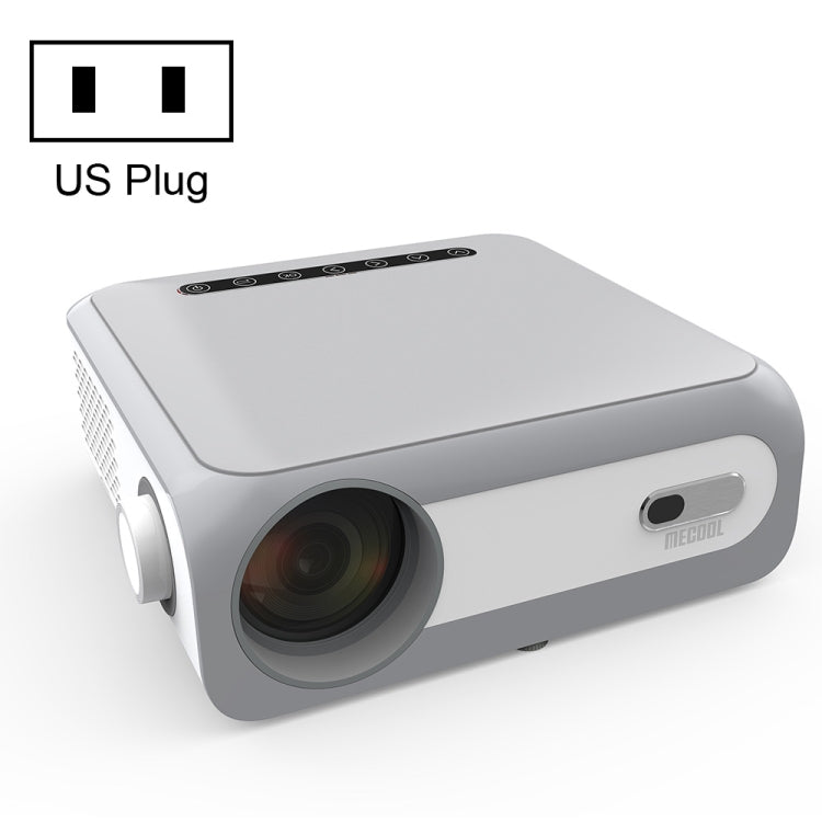 MECOOL KP1 1920x1080P 700ANSI Lumens Portable Mini LCD Smart Projector(US Plug) - Consumer Electronics by MECOOL | Online Shopping UK | buy2fix