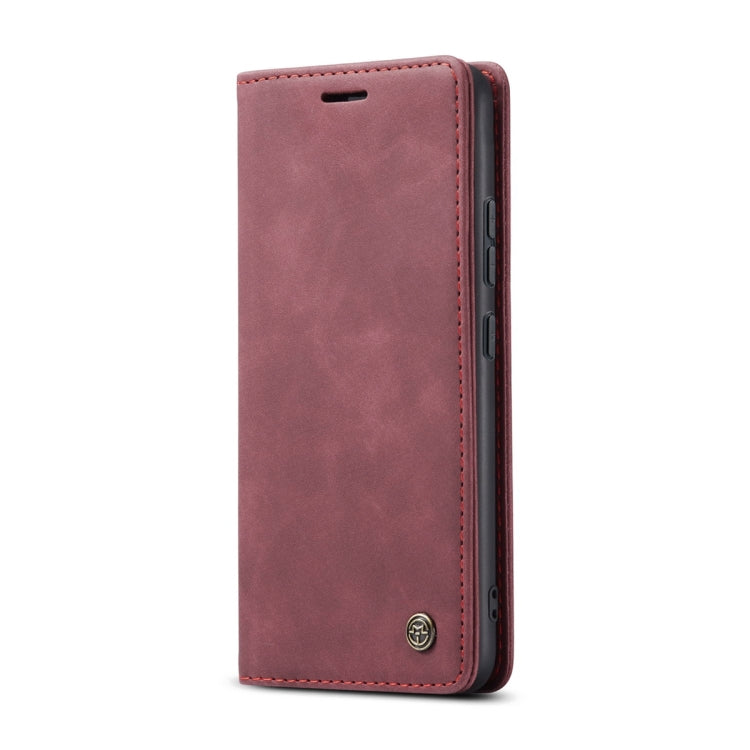 For Xiaomi 13 Lite CaseMe 013 Multifunctional Horizontal Flip Leather Phone Case(Wine Red) - Xiaomi Cases by CaseMe | Online Shopping UK | buy2fix