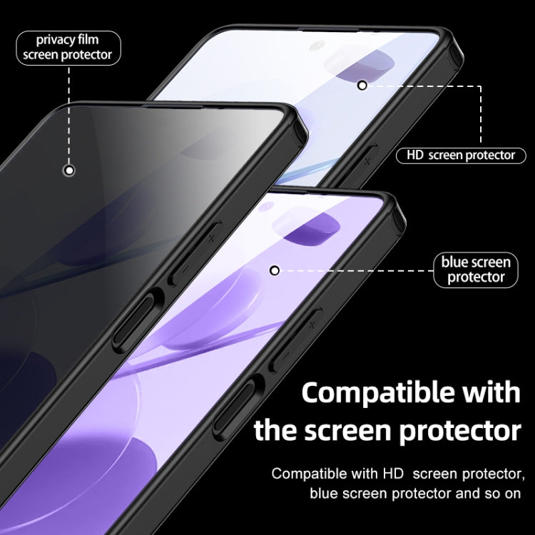 For Xiaomi Redmi Note 12 Turbo Armor Clear TPU Hard PC Phone Case(Clear) - Xiaomi Cases by buy2fix | Online Shopping UK | buy2fix