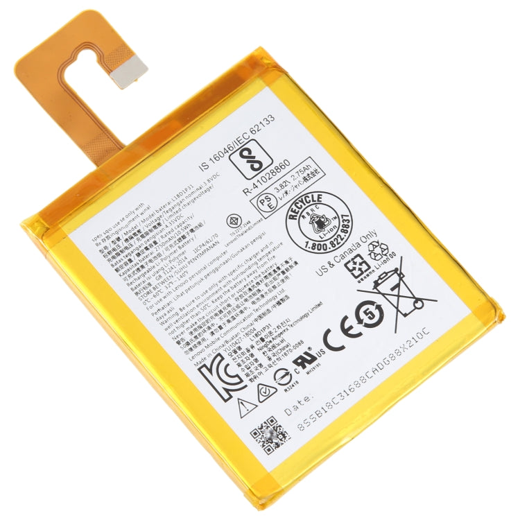 For Lenovo TAB E7-7104 2750mAh Battery Replacement L18D1P31 - Others by buy2fix | Online Shopping UK | buy2fix