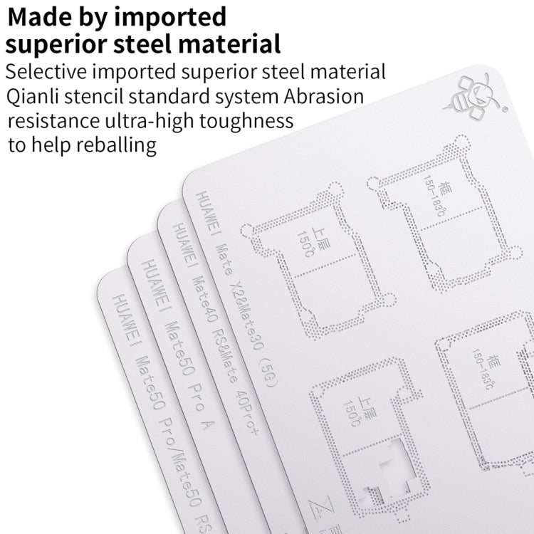 For Huawei Mate 40 Pro+ Qianli Mega-idea Multi-functional Middle Frame Positioning BGA Reballing Platform - Repair Platform by QIANLI | Online Shopping UK | buy2fix