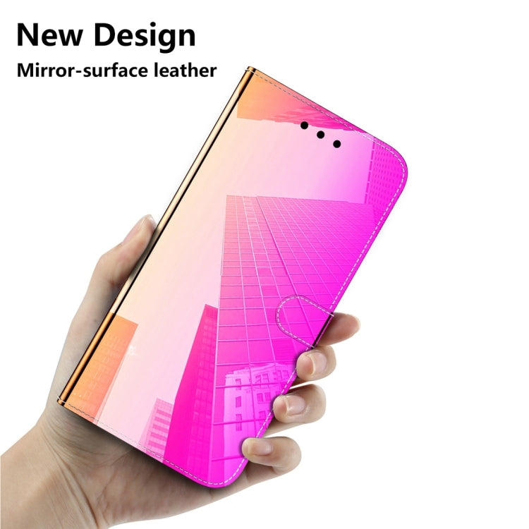 For Samsung Galaxy M14 Imitated Mirror Surface Leather Phone Case(Gradient Color) - Galaxy Phone Cases by buy2fix | Online Shopping UK | buy2fix