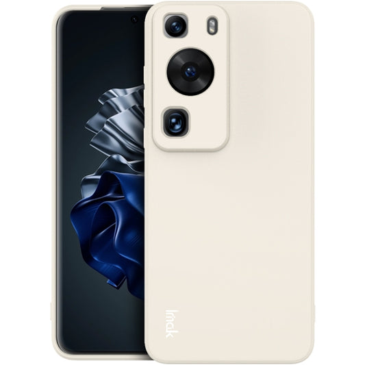 For Huawei P60 / P60 Pro imak UC-4 Series Straight Edge TPU Phone Case(White) - Huawei Cases by imak | Online Shopping UK | buy2fix
