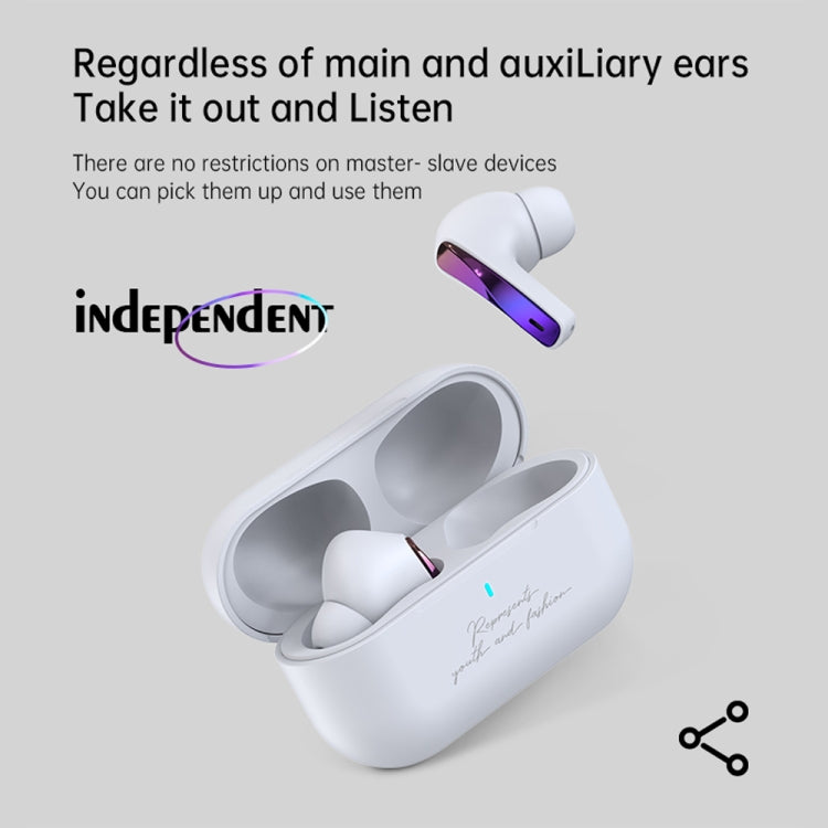 Fingertime T17 TWS Portable Mini In-Ear Wireless Bluetooth Noise Reduction Earphone(White) - TWS Earphone by buy2fix | Online Shopping UK | buy2fix