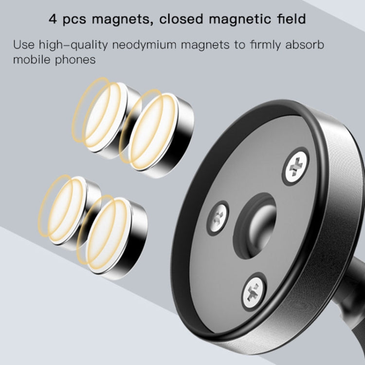 Yesido C56 Car Magnetic Suction Phone Holder(Black) -  by Yesido | Online Shopping UK | buy2fix