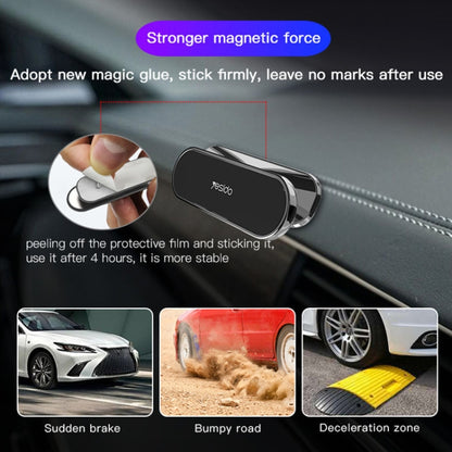 Yesido C82 Car 360 Degree Rotation Strong Magnetic Phone Holder(Gold) -  by Yesido | Online Shopping UK | buy2fix