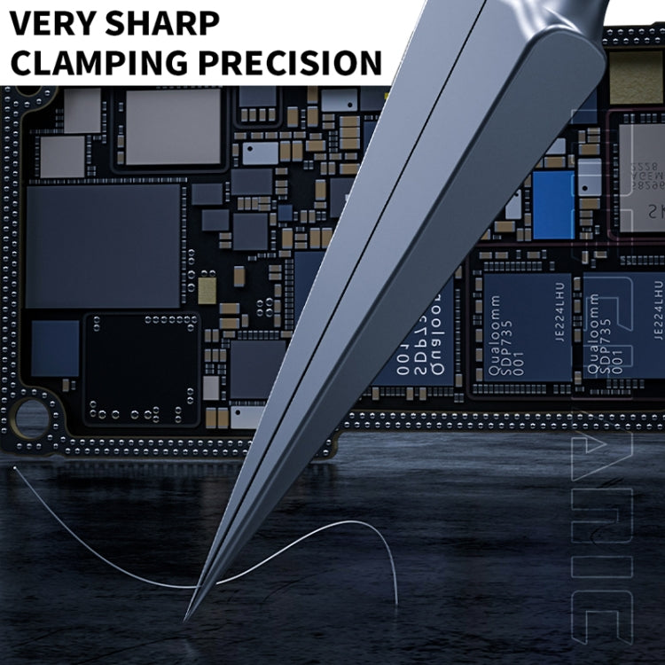 Mechanic KA-11 Non-magnetic Micrometer Pointed Tweezers - Tweezers by MECHANIC | Online Shopping UK | buy2fix