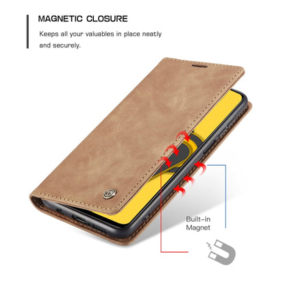 For Xiaomi Redmi Note 9 Pro/Note 9 Pro Max/Note 9s CaseMe 013 Multifunctional Horizontal Flip Leather Case, with Card Slot & Holder & Wallet(Brown) - Xiaomi Cases by CaseMe | Online Shopping UK | buy2fix