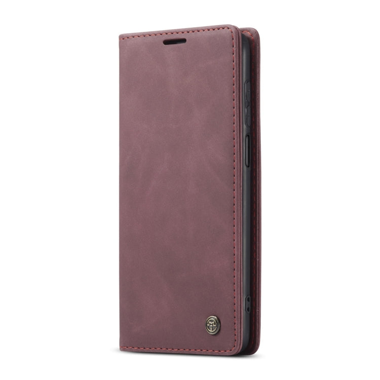 For Xiaomi Redmi Note 9 Pro/Note 9 Pro Max/Note 9s CaseMe 013 Multifunctional Horizontal Flip Leather Case, with Card Slot & Holder & Wallet(Wine Red) - Xiaomi Cases by CaseMe | Online Shopping UK | buy2fix