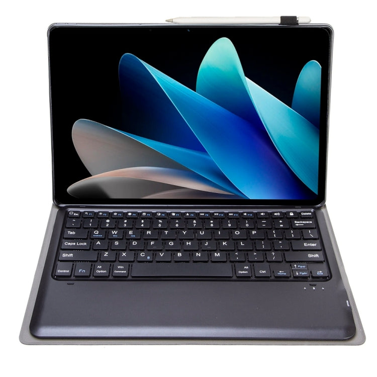 For vivo Pad 2 12.1 inch AV12 Ultra-thin Split Bluetooth Keyboard Leather Tablet Case(Black) - Others Keyboard by buy2fix | Online Shopping UK | buy2fix