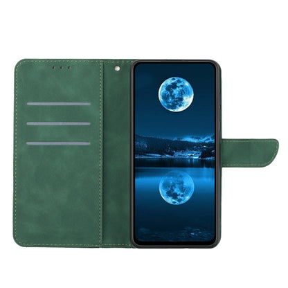 For Xiaomi 13 Pro Stitching Embossed Leather Phone Case(Green) - 13 Pro Cases by buy2fix | Online Shopping UK | buy2fix