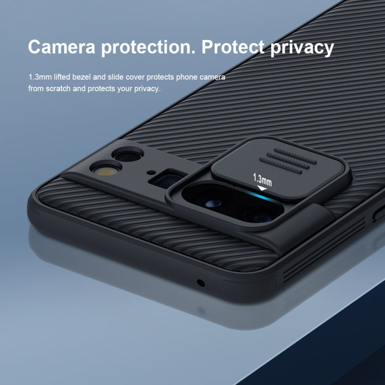 For Google Pixel 8 Pro NILLKIN CamShield Pro PC Phone Case(Blue) - Google Cases by NILLKIN | Online Shopping UK | buy2fix