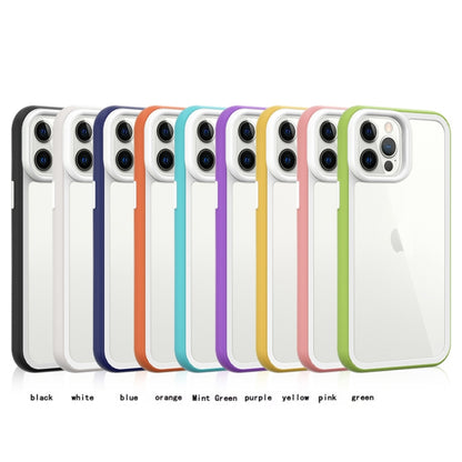 For iPhone 11 Color Frame 2 in 1 Hollow Cooling Phone Case(White) - iPhone 11 Cases by buy2fix | Online Shopping UK | buy2fix