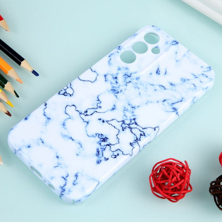 For Samsung Galaxy S23 5G Marble Pattern Phone Case(Blue White) - Galaxy S23 5G Cases by buy2fix | Online Shopping UK | buy2fix