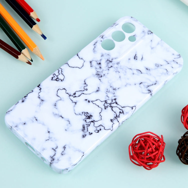 For Samsung Galaxy S23 Ultra 5G Marble Pattern Phone Case(Green White) - Galaxy S23 Ultra 5G Cases by buy2fix | Online Shopping UK | buy2fix